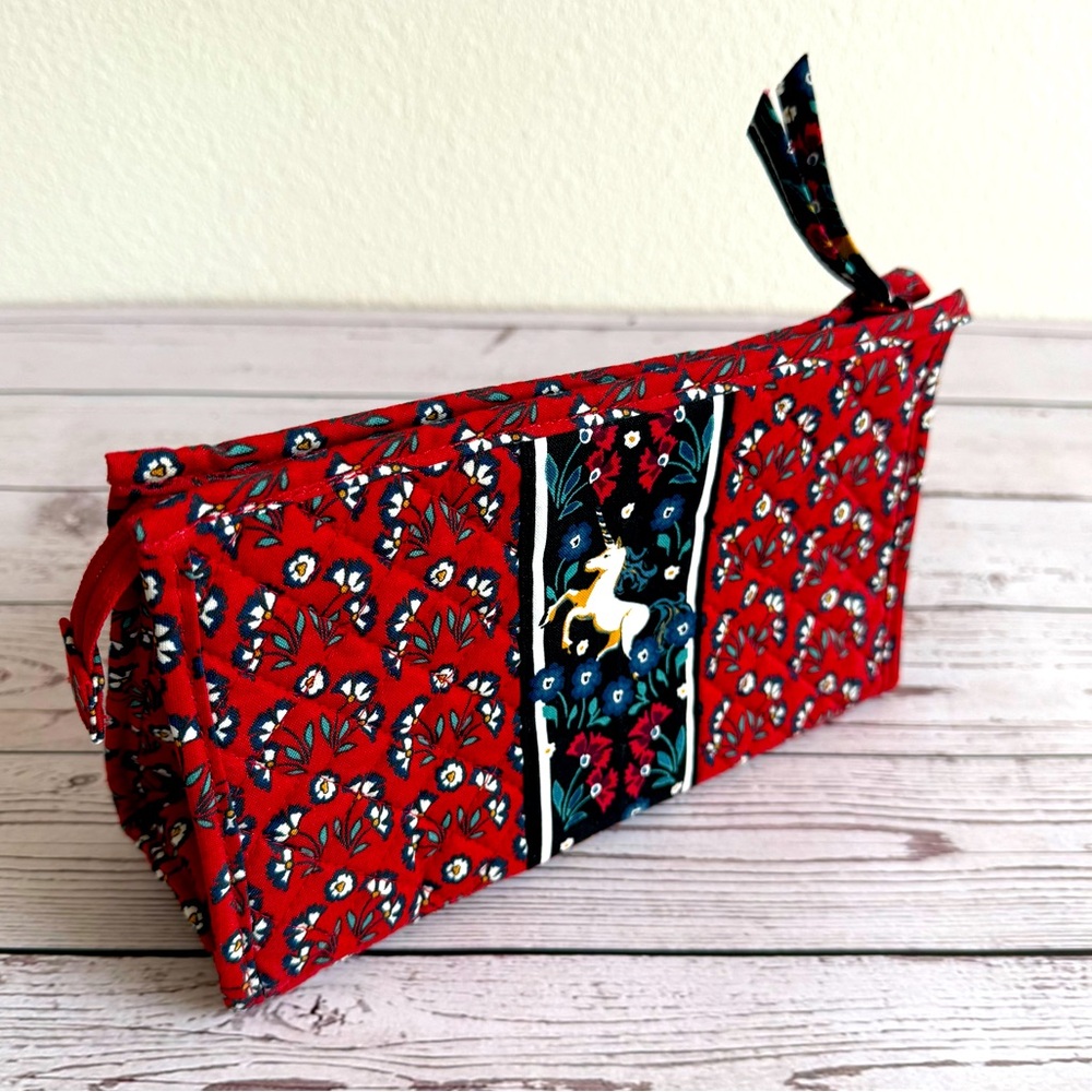 Vera Bradley Trapeze Cosmetic Travel Bag